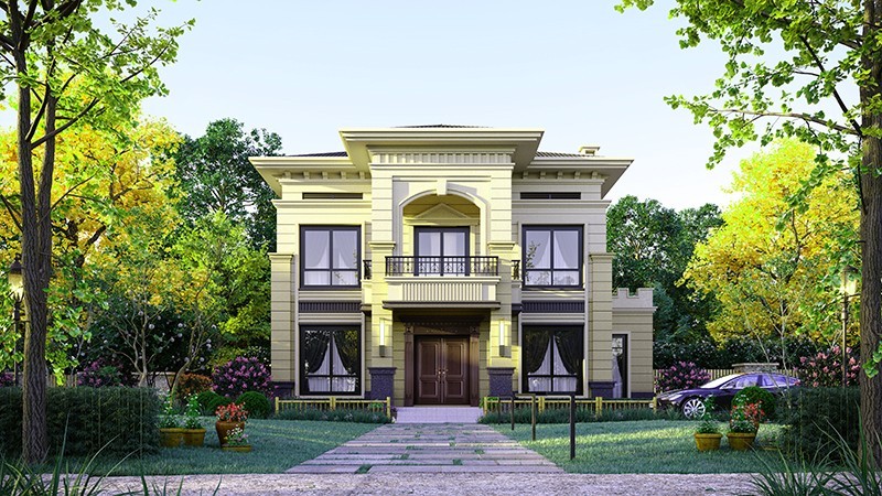 红河乡村别墅的墙壁通常用什么砖砌？